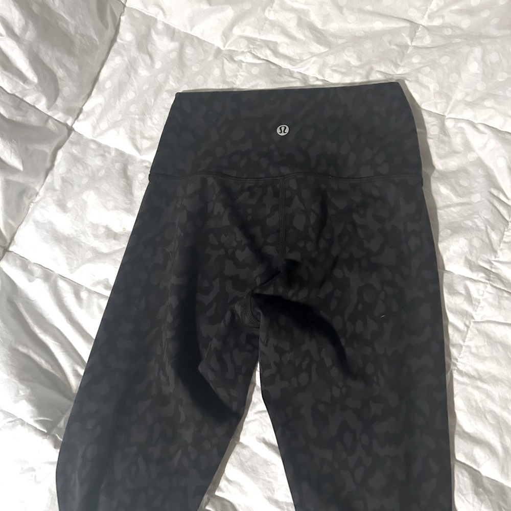 Lululemon align 4 leopard camo